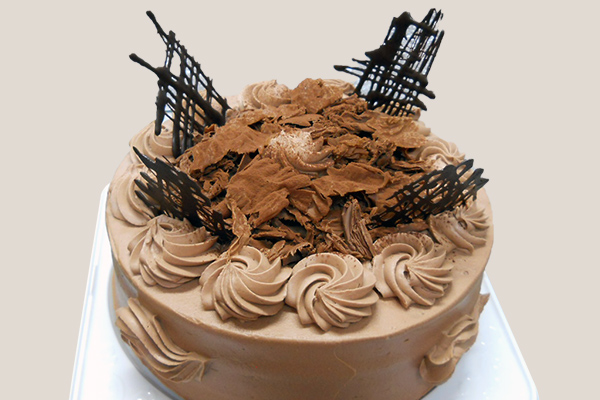 生チョコレートクリームケーキ